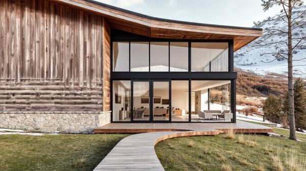 Moderne hausstile in der schweiz für flexible lebensweisen