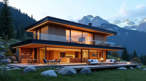 Schweizer häuser: modernes wohnen für hybride lebensstile